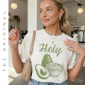 Holy Guacamole Funny Christian Tee | Avocado Pun Shirt Jesus Tee