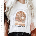 Exodus 14:14 Christian Shirt | Religious Blessed Retro Tee