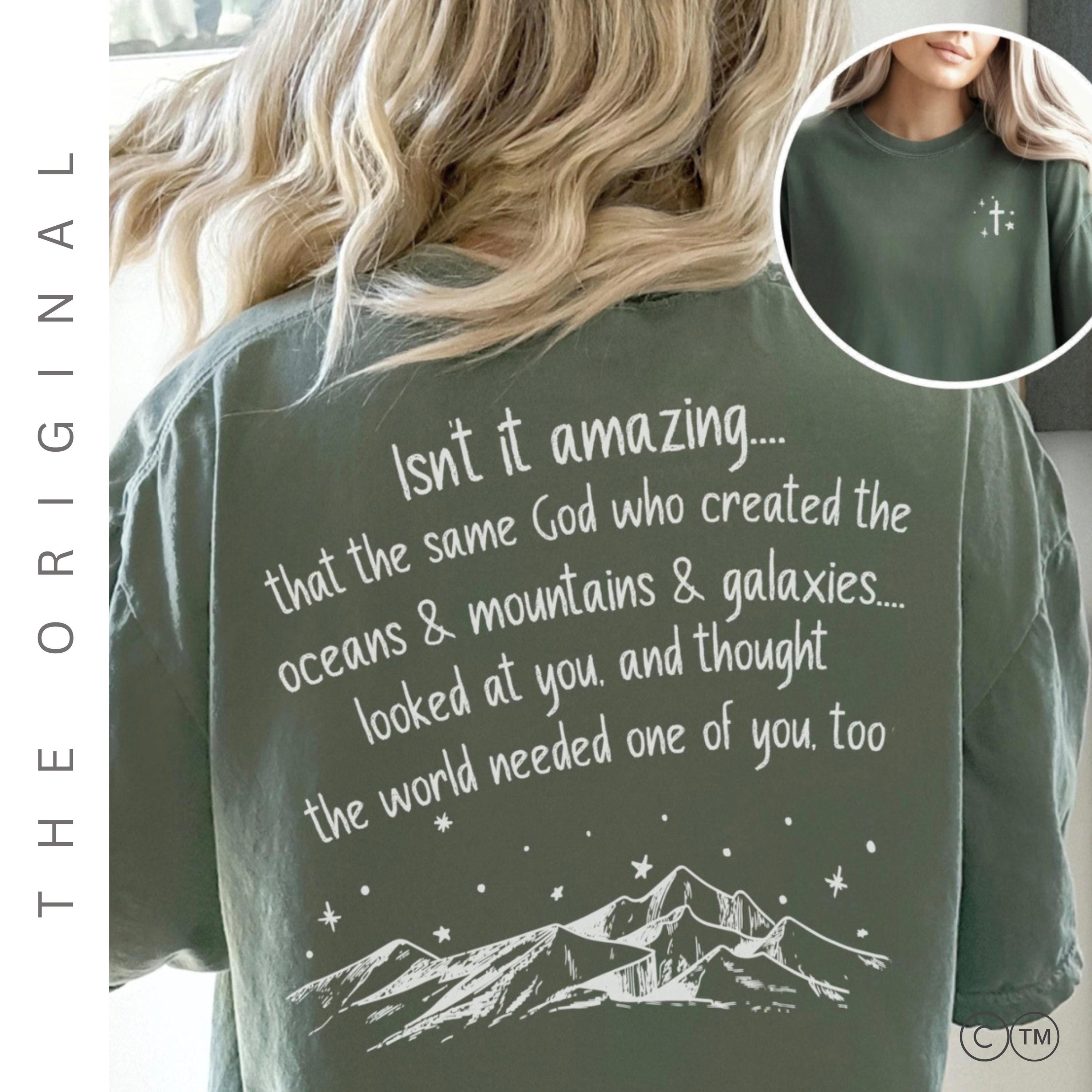 God Made You Trendy Camp Christian Shirt |Tee With Bible Verse