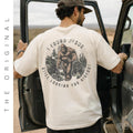 I Found Jesus Still Looking For Bigfoot™ Christian Shirt | Men's Faith Based Bible Verse Shirts