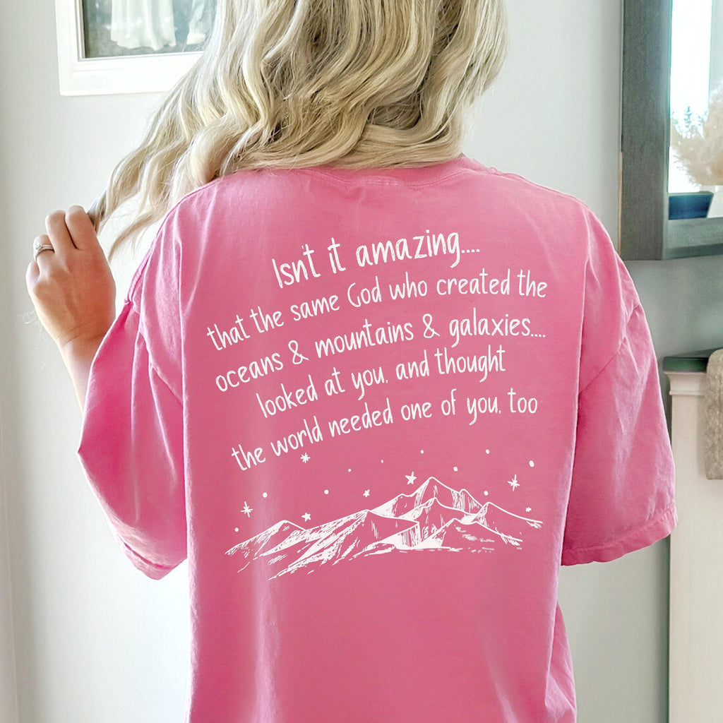 God Made You Trendy Camp Christian Shirt |Tee With Bible Verse