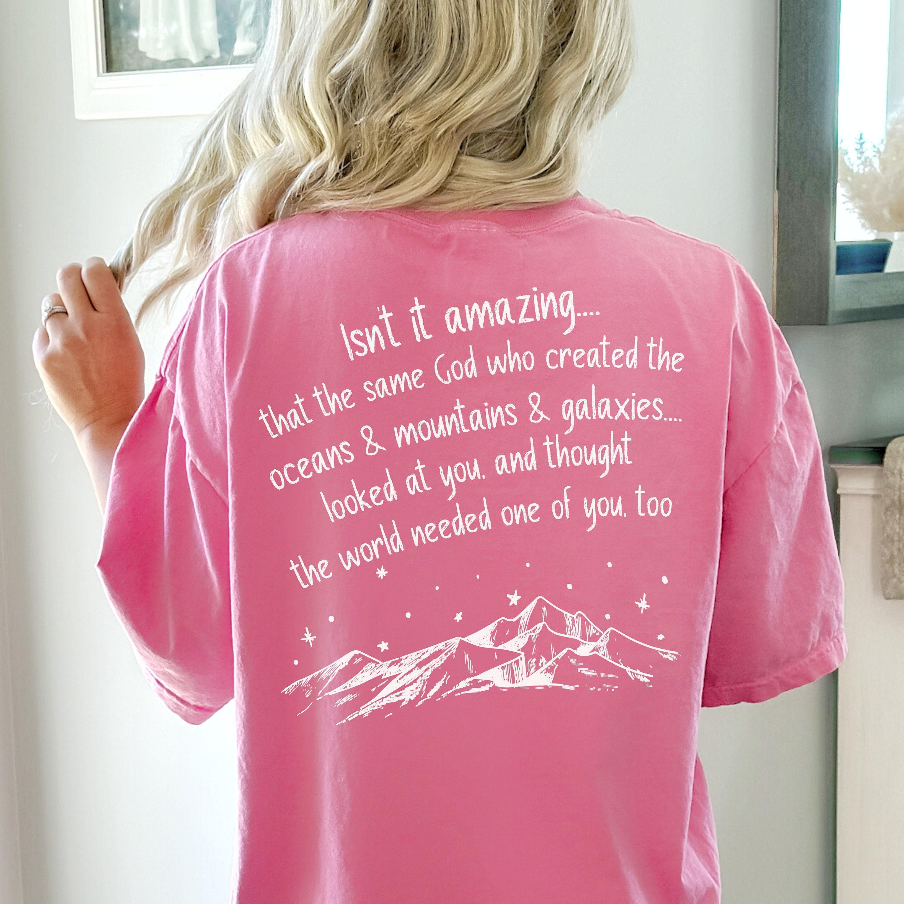 God Made You Trendy Camp Christian Shirt |Tee With Bible Verse