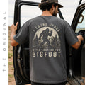 I Found Jesus Still Looking For Bigfoot™ Christian Shirts | Men's Bible Verse Tee With Hidden Scripture