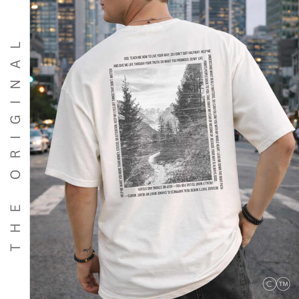 Teach Me Your Way Christian Shirt Men | Psalm 86 Faith T-Shirt