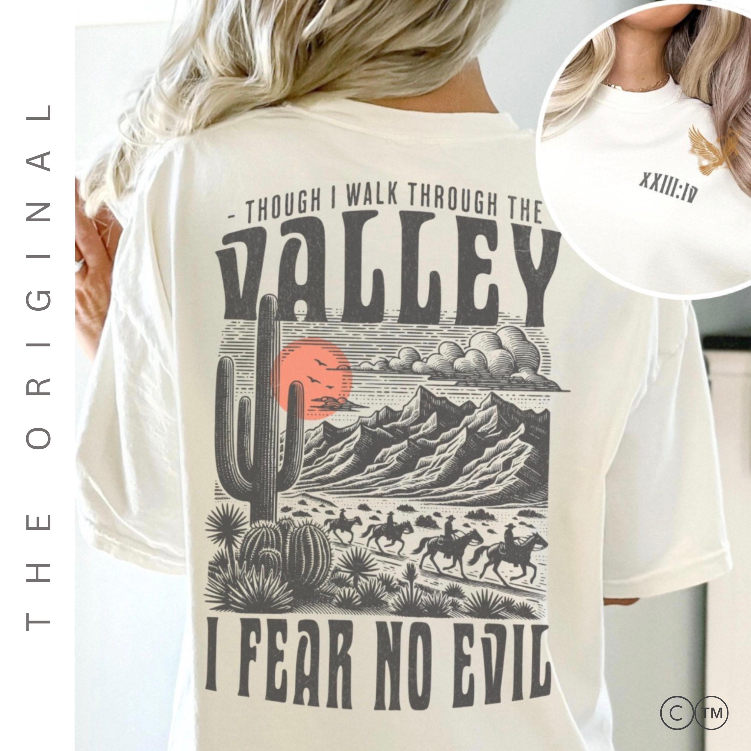 Fear No Evil Christian Summer Shirt | Unisex Religious Apparel Tee