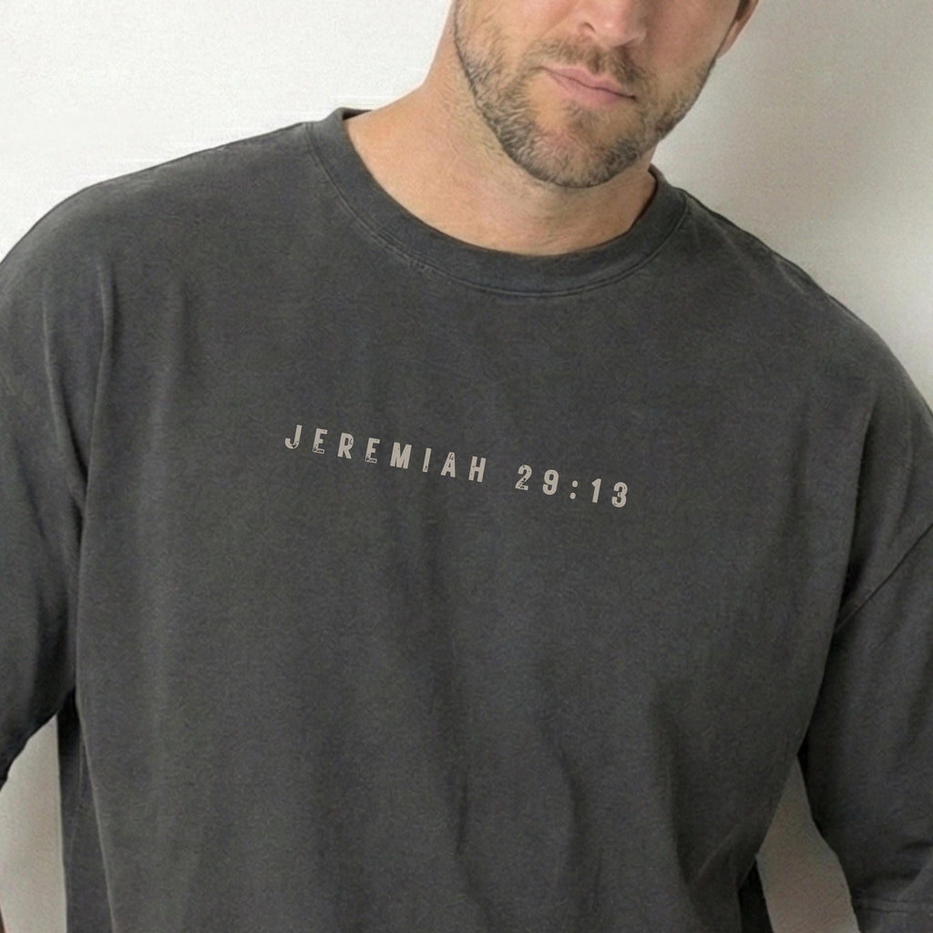 I Found Jesus Still Looking For Bigfoot™ Christian Shirts | Men's Bible Verse Tee With Hidden Scripture