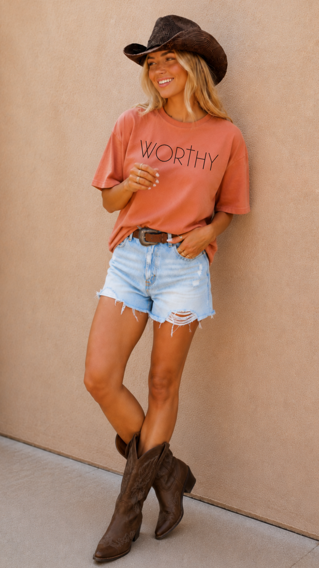 Worthy Christian T-Shirt | Faith-Based Women's Graphic Tee